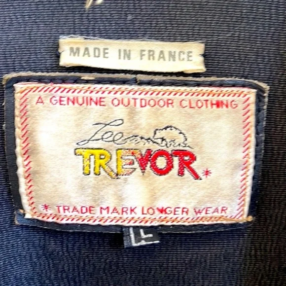 🔅SOLD $575 Lee Trevor Vintage Rare Motorcycle Jacket/Made in France, Rare - Picture 4 of 12